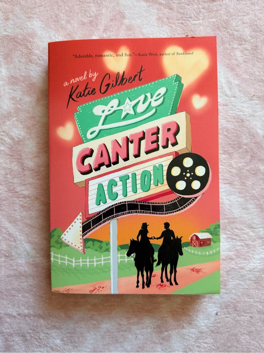 📚 Paperback: “Love, Canter, Action” Novel by: Katie Gilbert